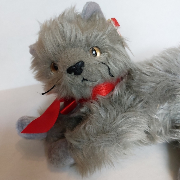 🔴Buy 2 - Get 1 -- Ty Beanie Baby "Beani" Gray Cat - Retired - Picture 3 of 15